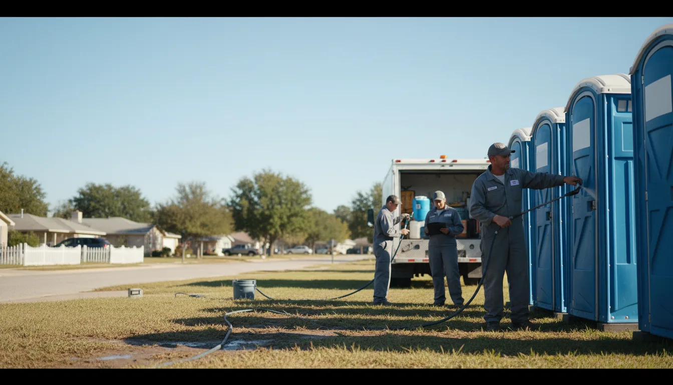 Long-Term Portable Toilet Rental in Streator, IL near me